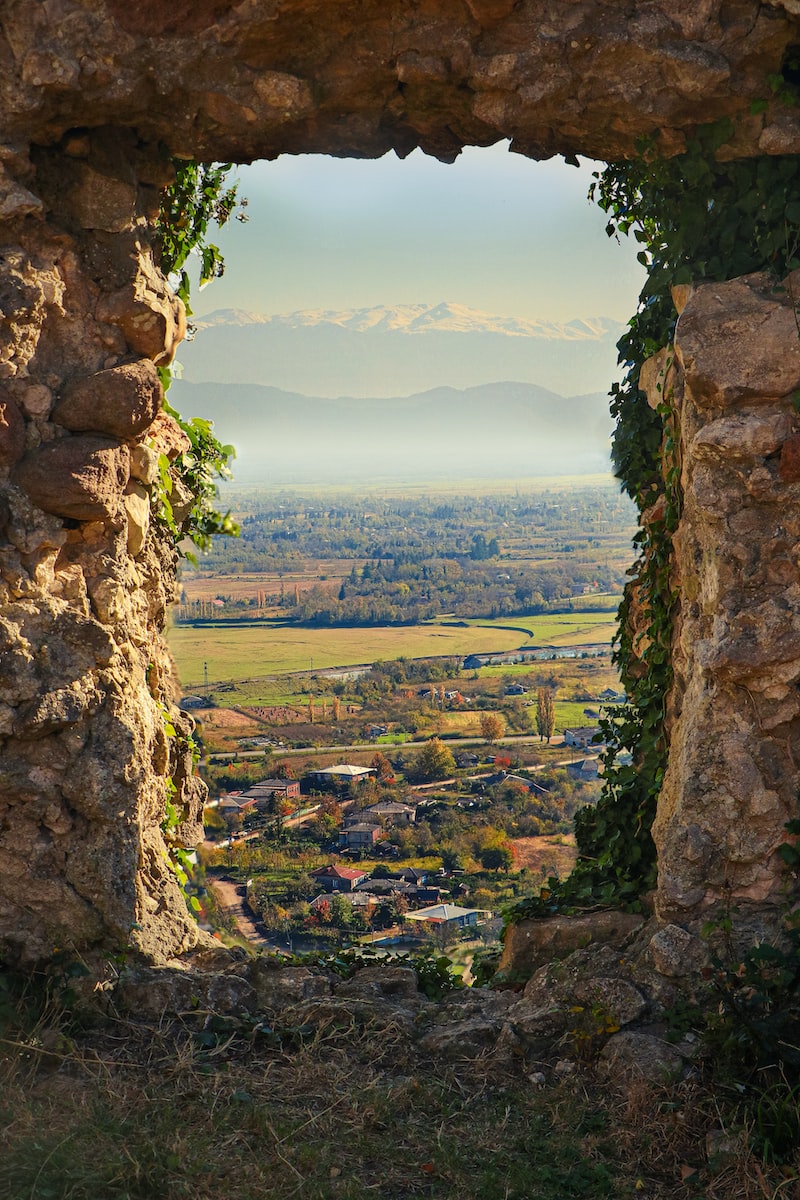 eSIM Georgië village photograph