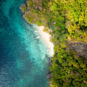 eSIM El Salvador aerial view of green trees beside body of water during daytime