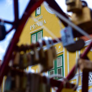 brown and black wooden hanging decors